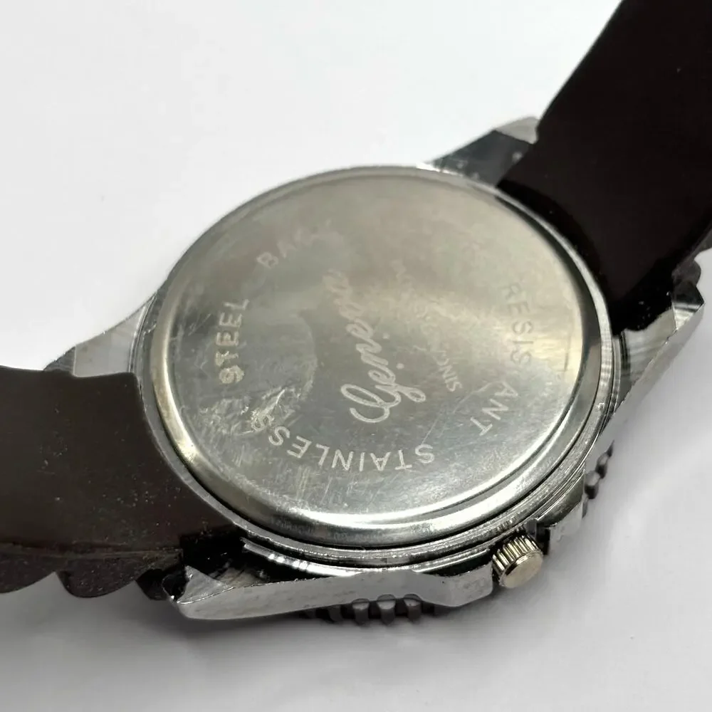 Brown & Silver Men's Watch